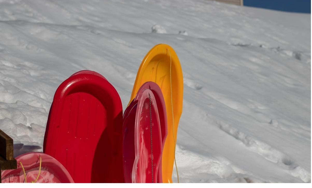 Glissade en traîneau