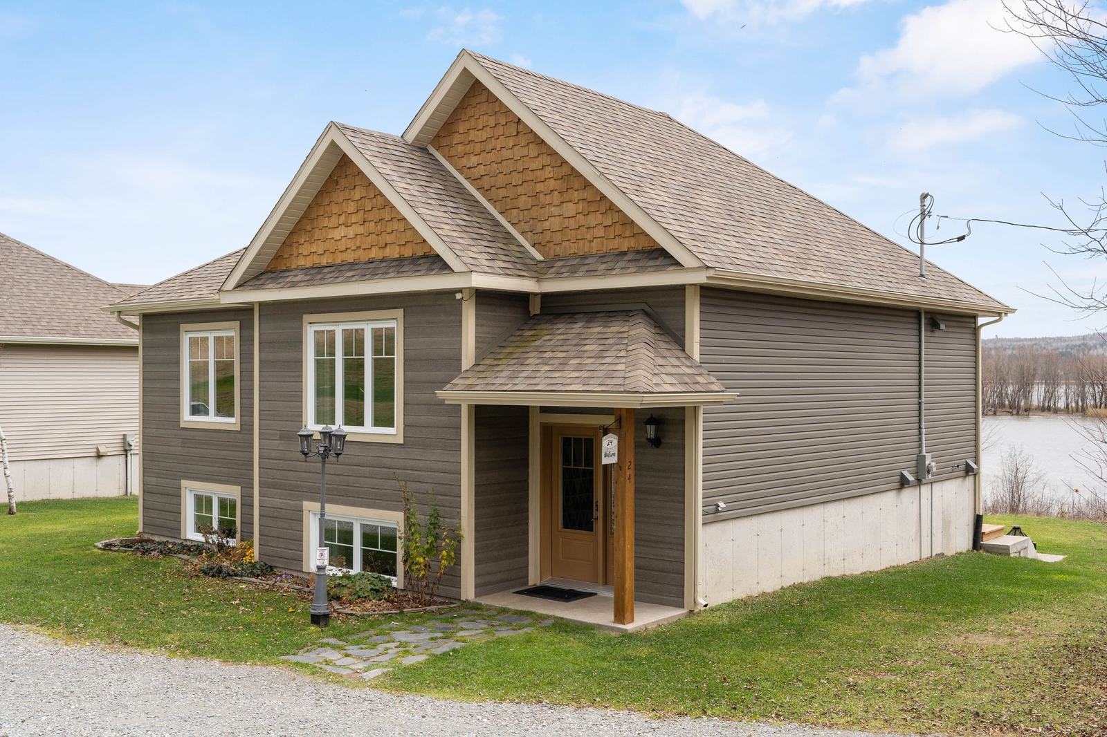 Chalet Natura vu de l'extérieur